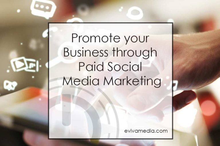 promote your business through paid social media marketing